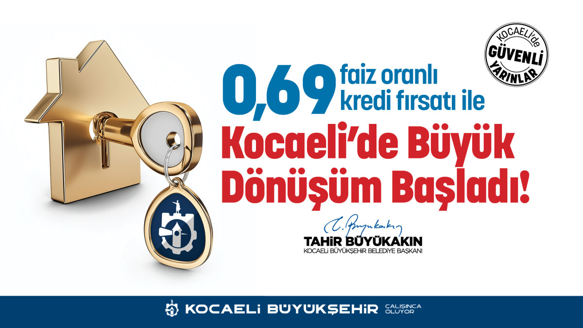 Kocaeli'de Büyük Dönüşüm Başladı